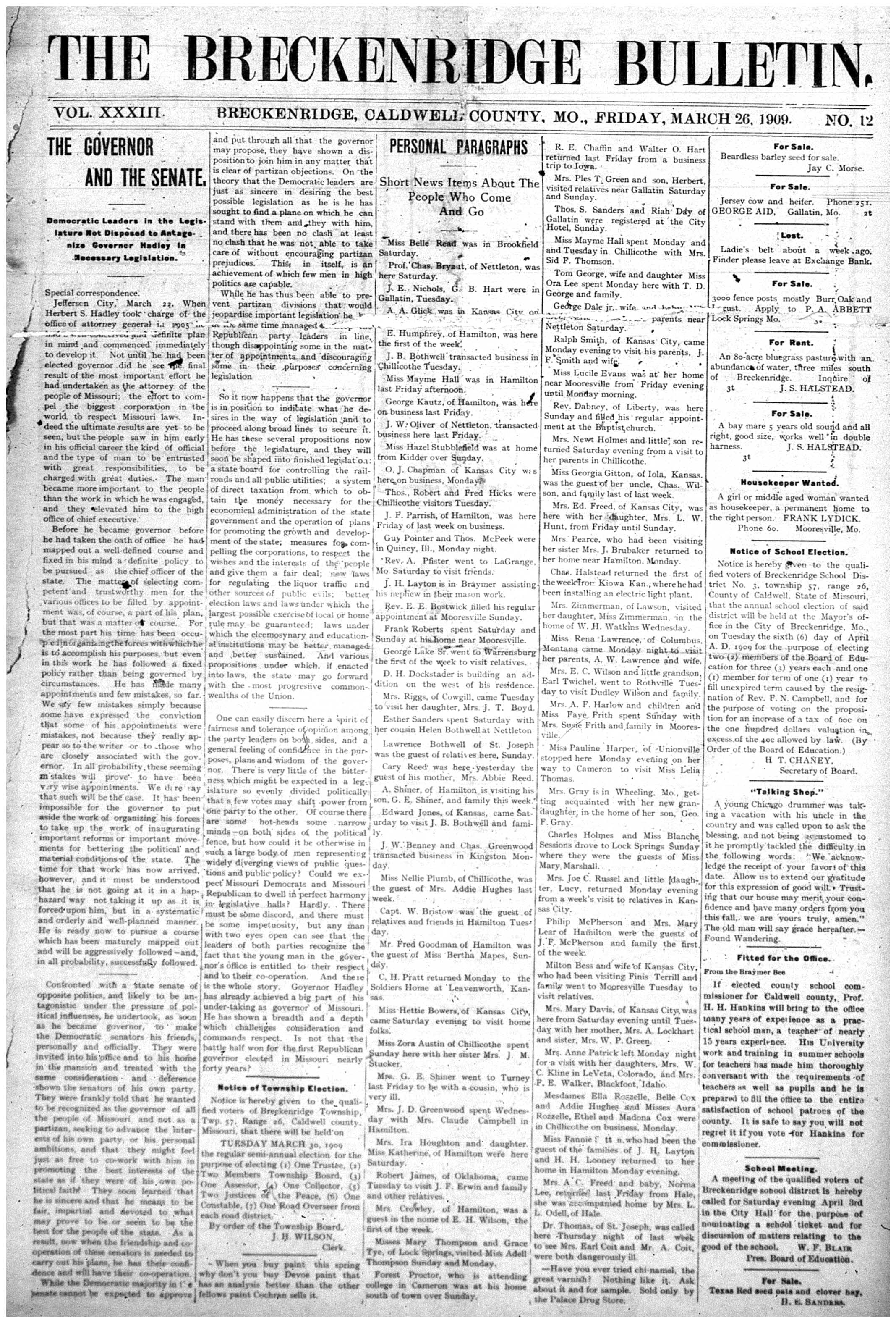 [Breckenridge Bulletin]