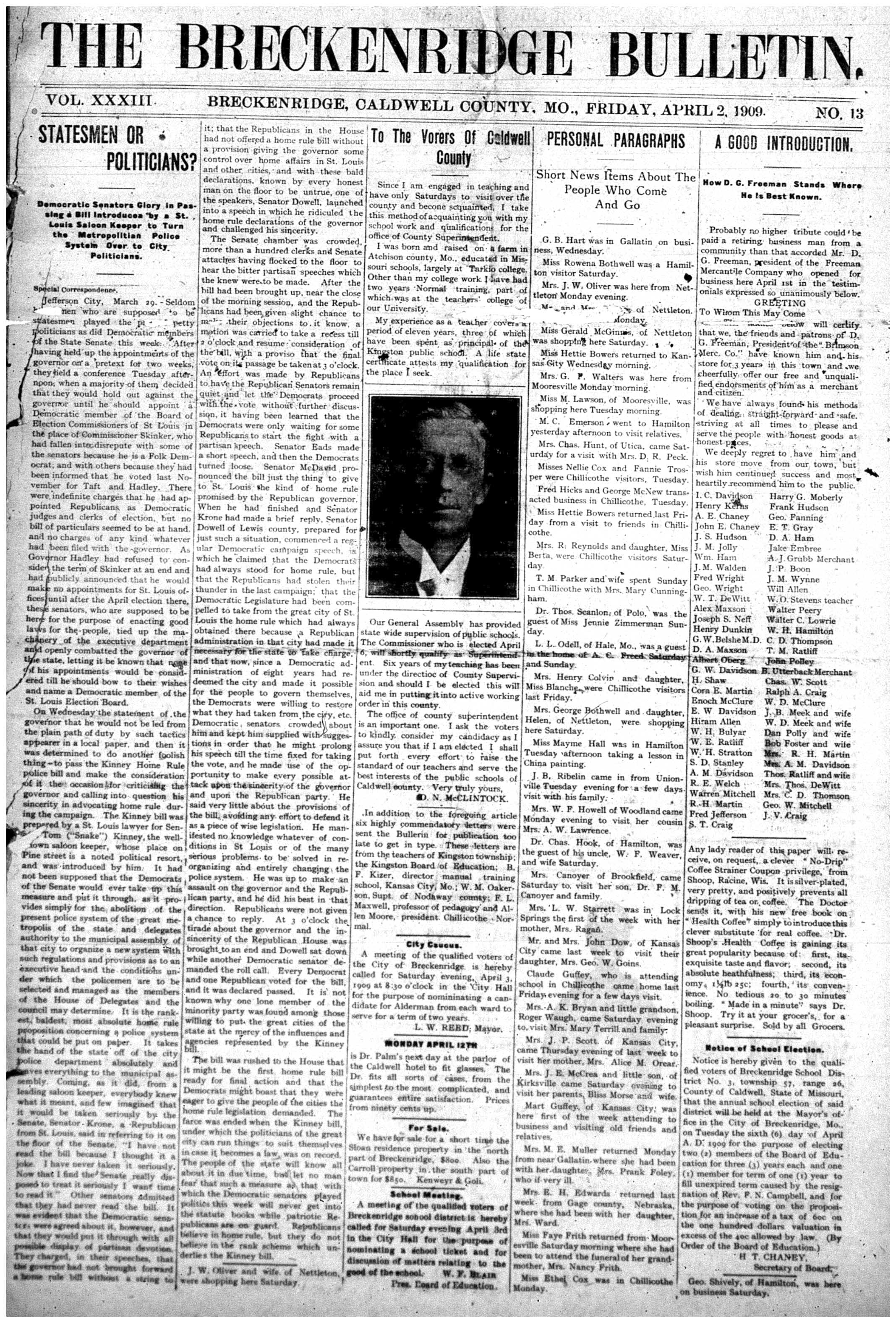 [Breckenridge Bulletin]