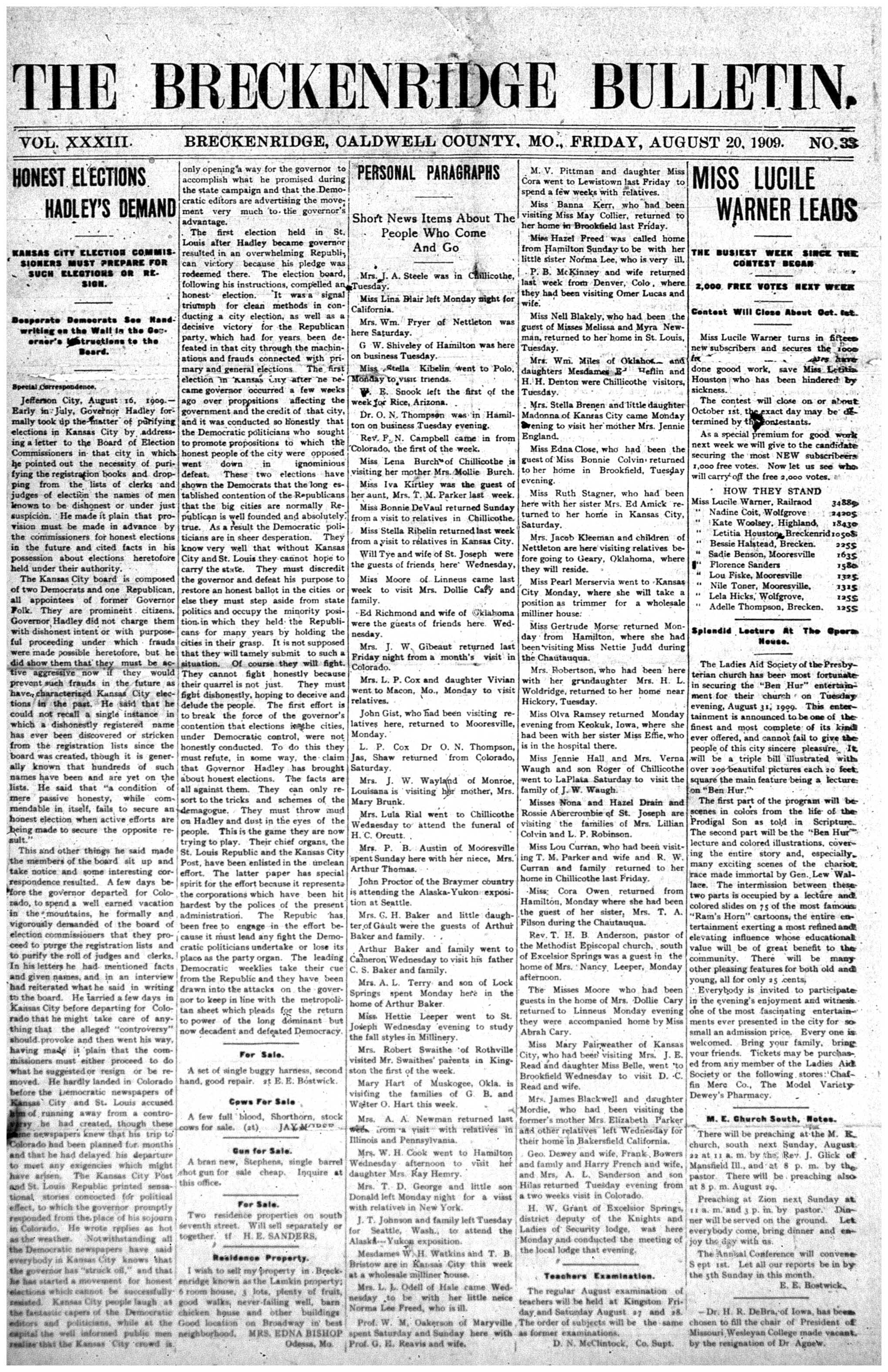 [Breckenridge Bulletin]