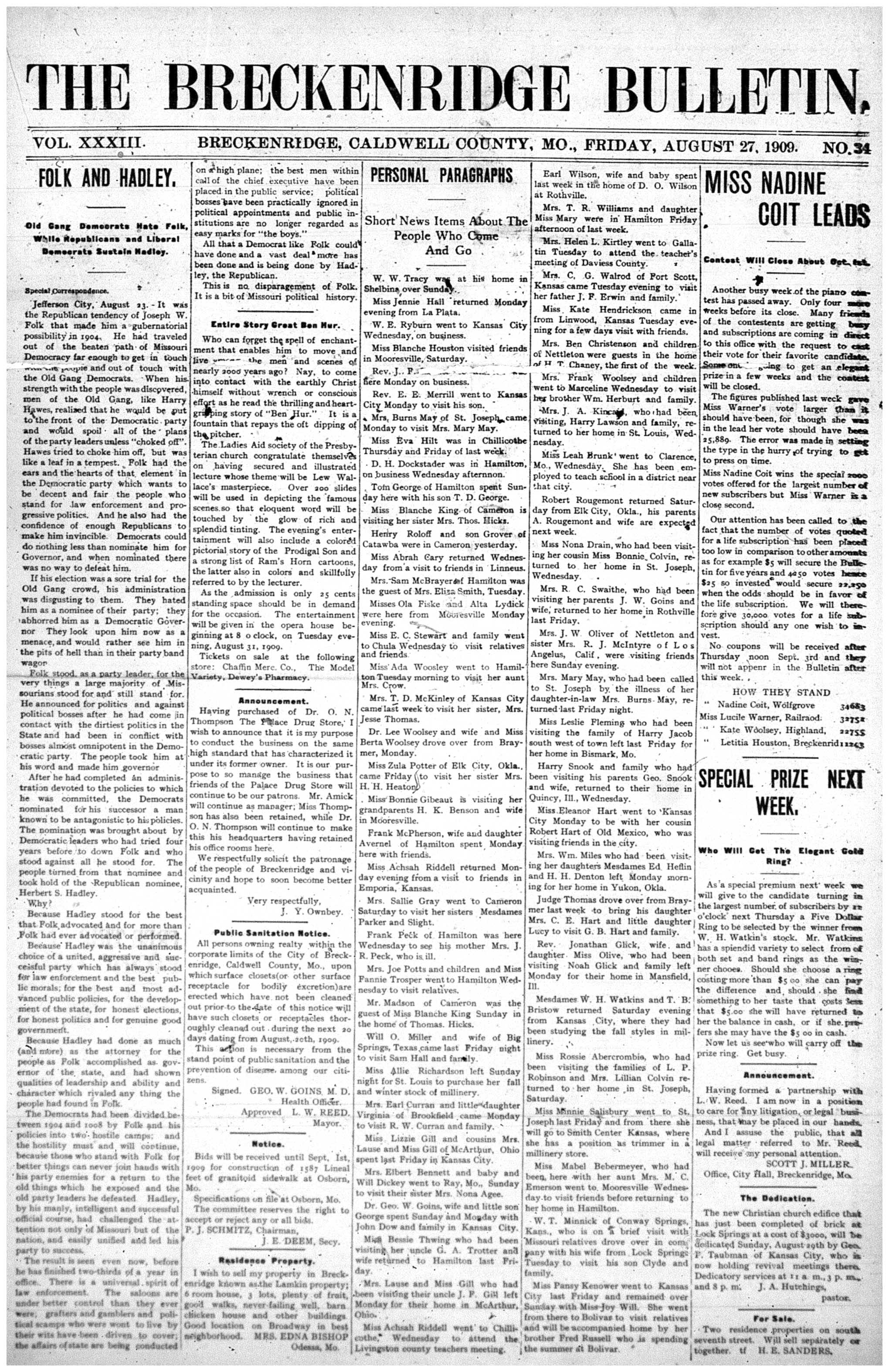 [Breckenridge Bulletin]