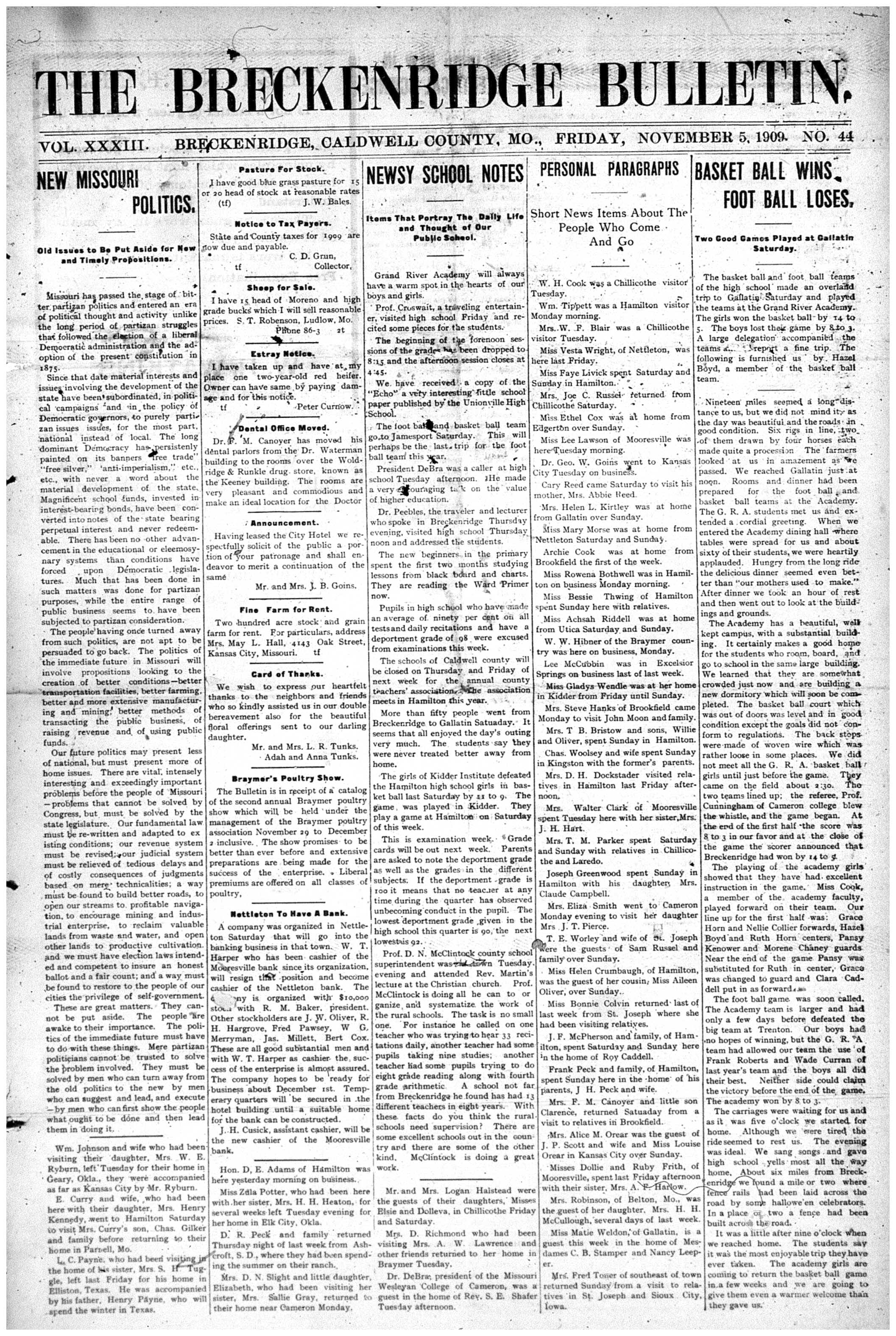 [Breckenridge Bulletin]