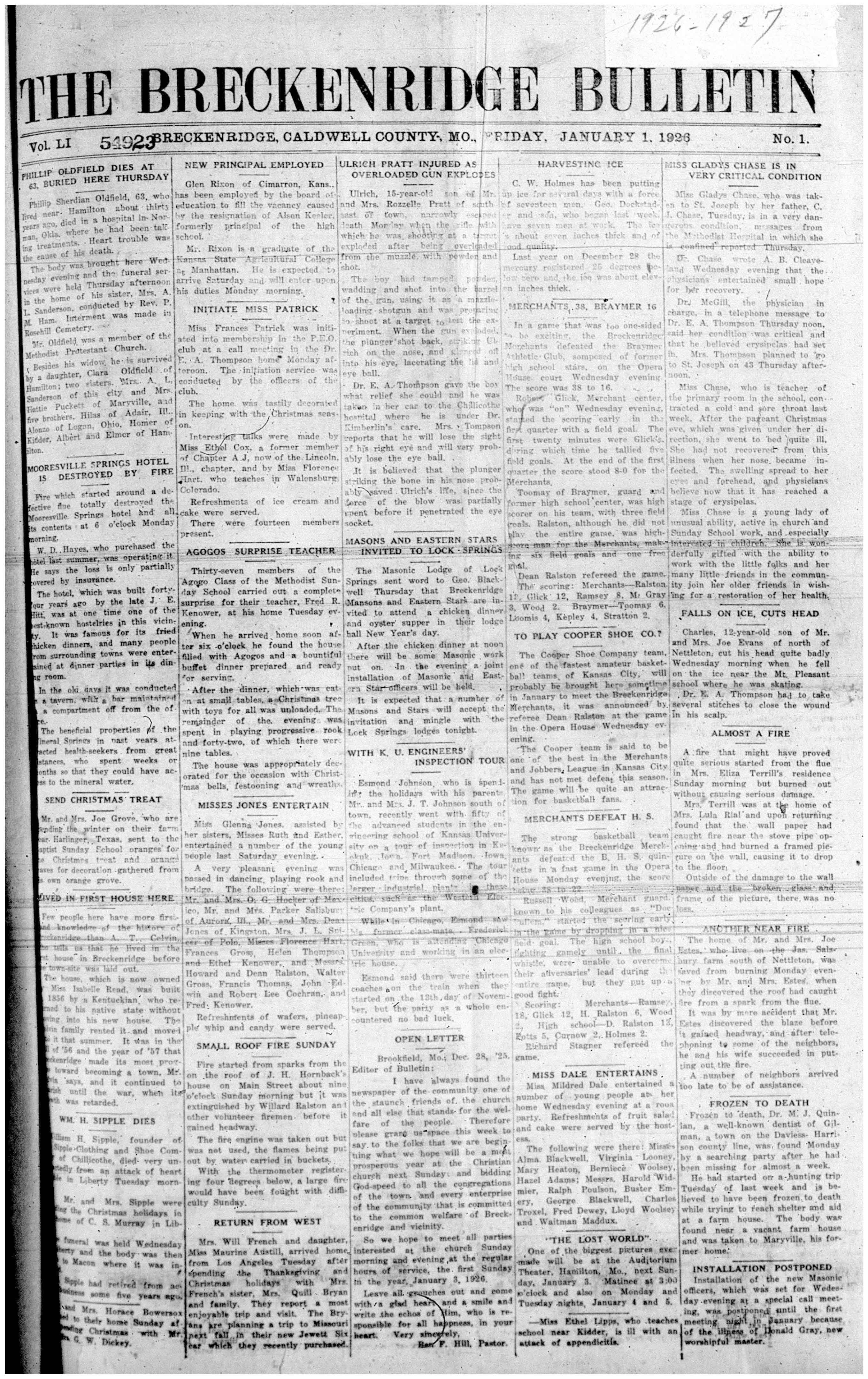 [Breckenridge Bulletin]