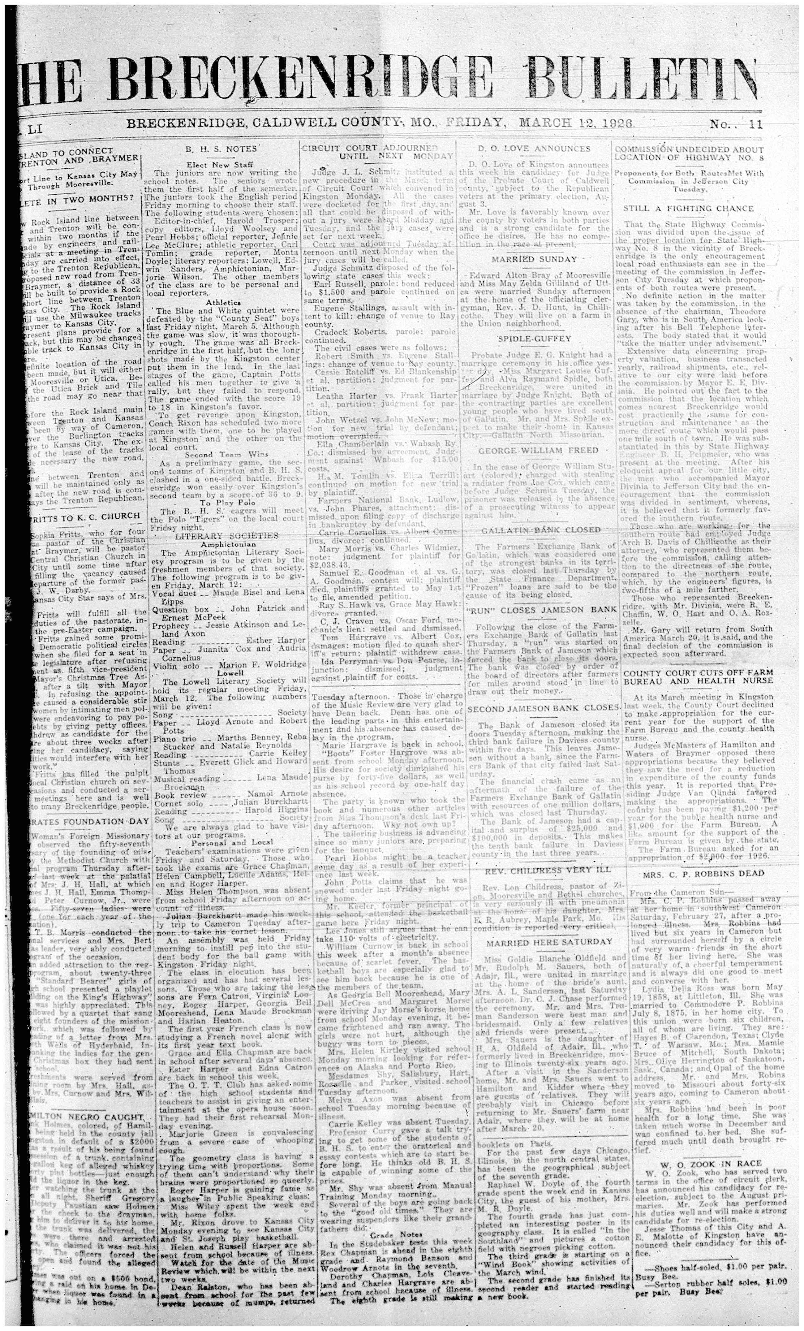 [Breckenridge Bulletin]