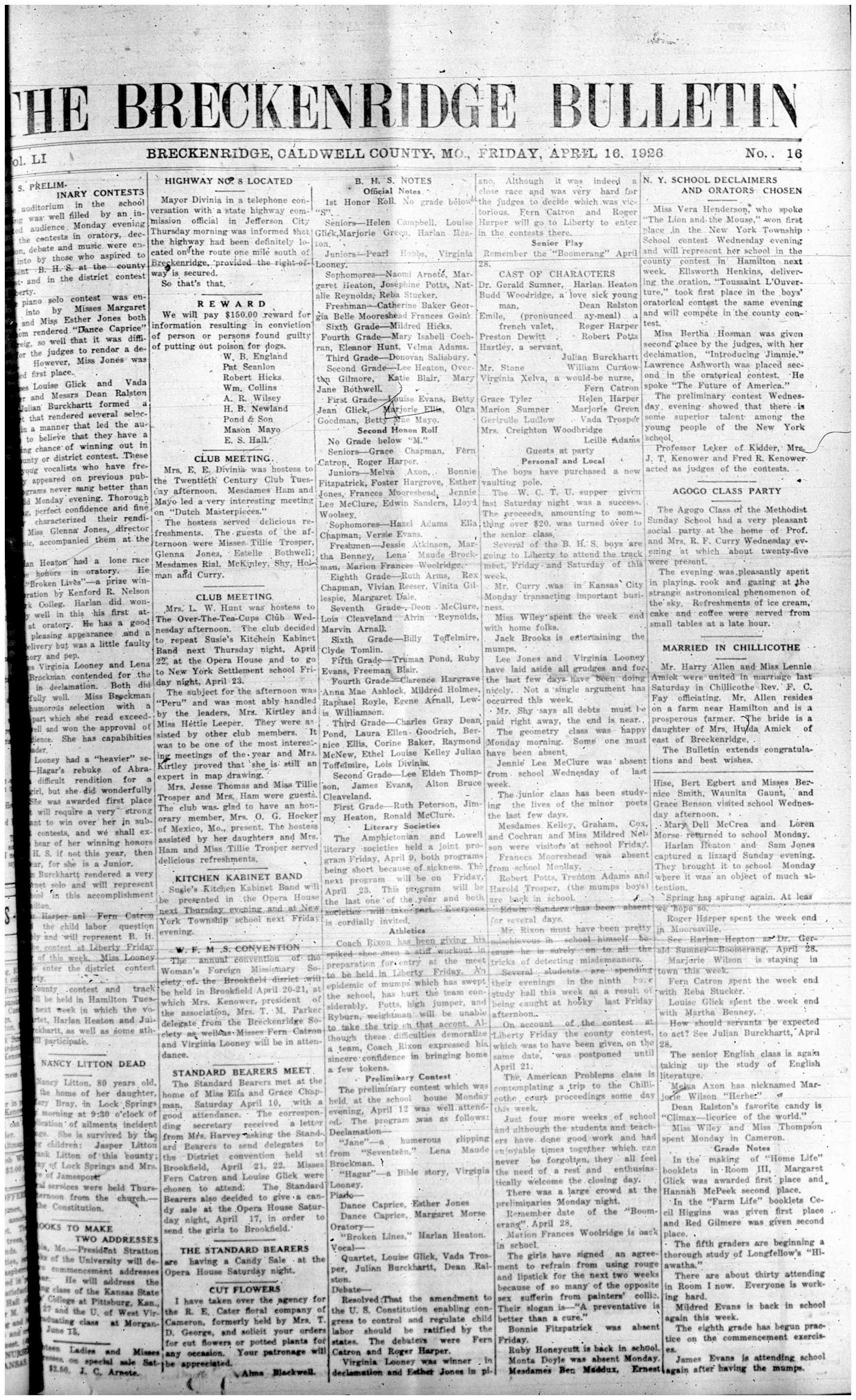 [Breckenridge Bulletin]