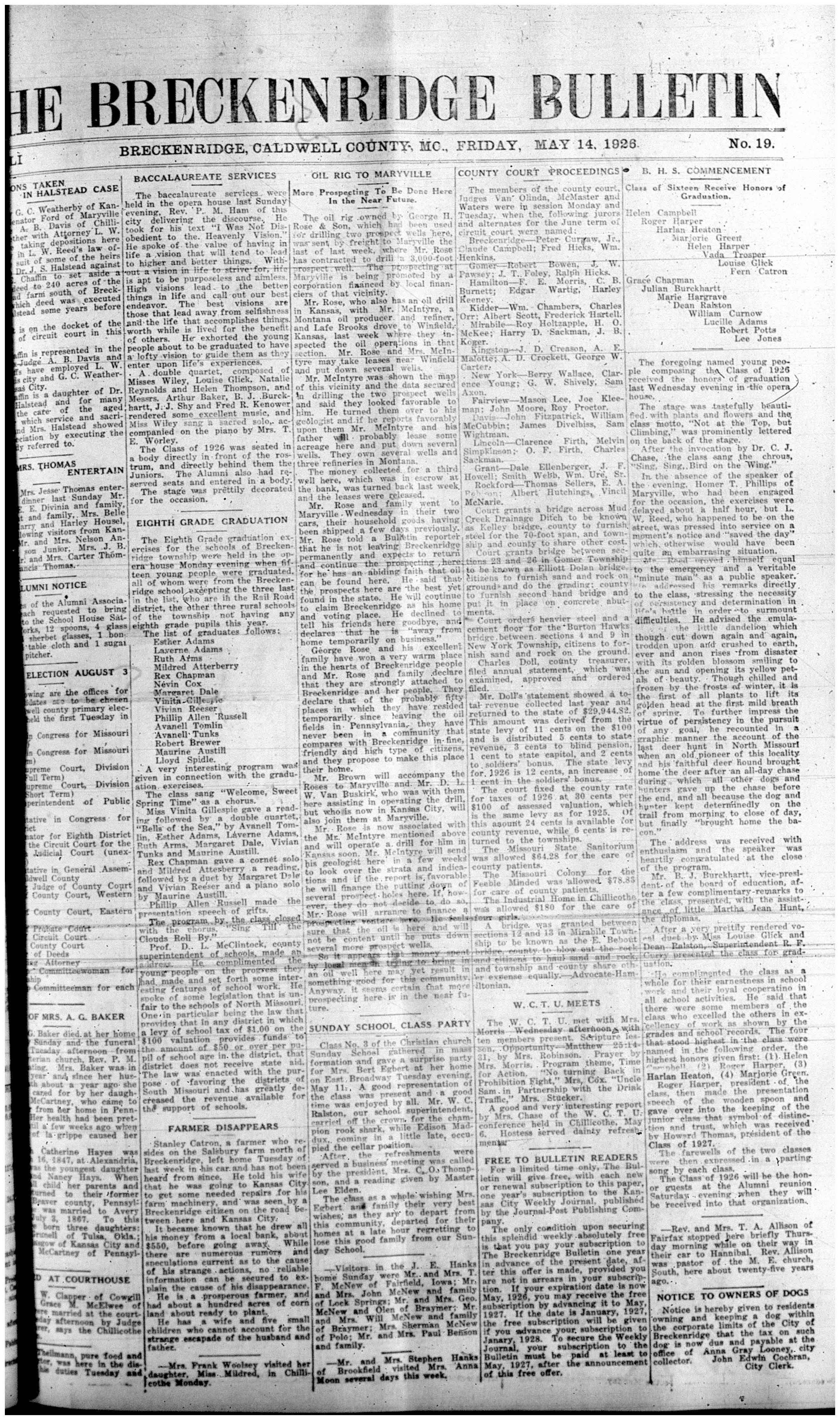 [Breckenridge Bulletin]