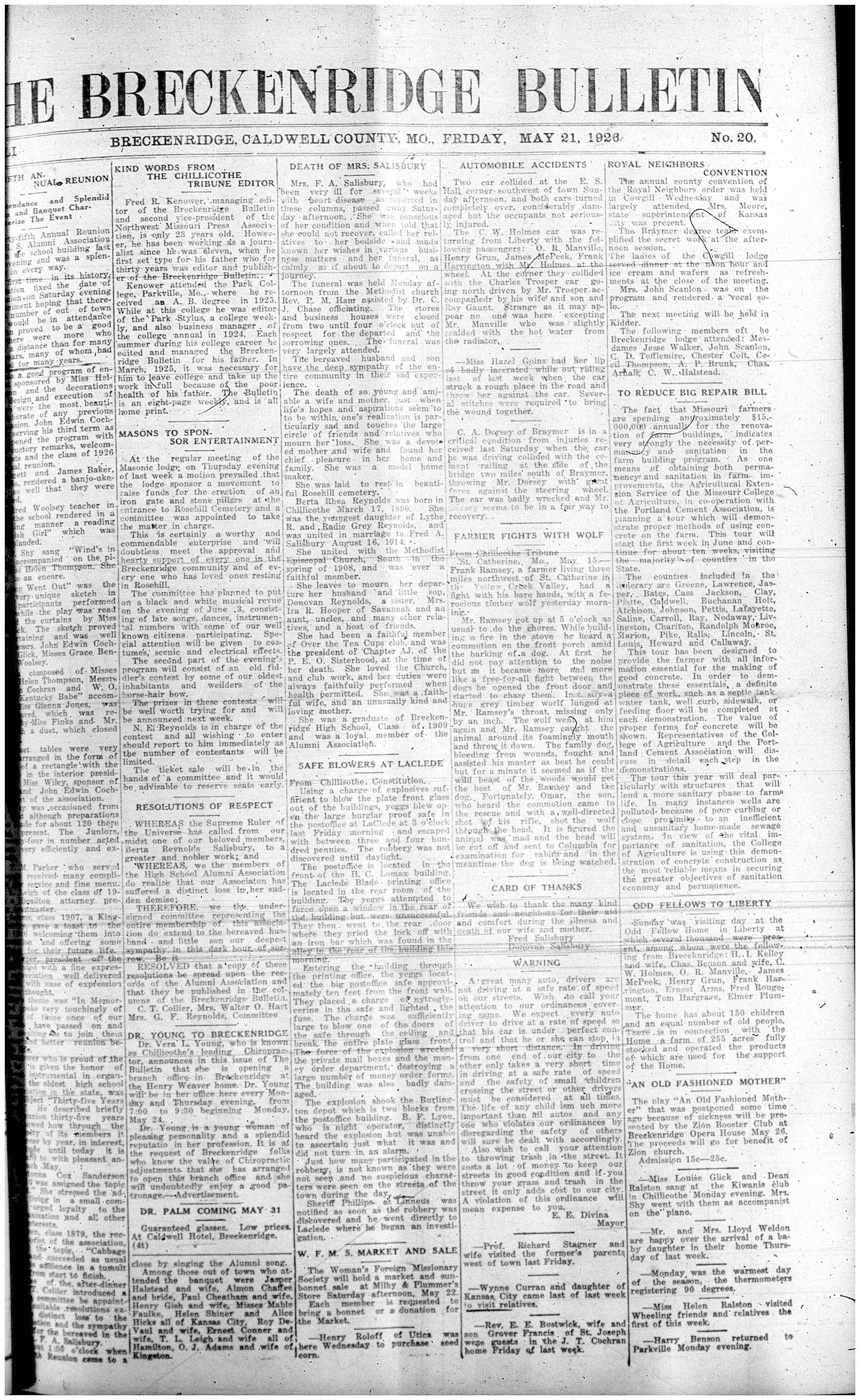 [Breckenridge Bulletin]