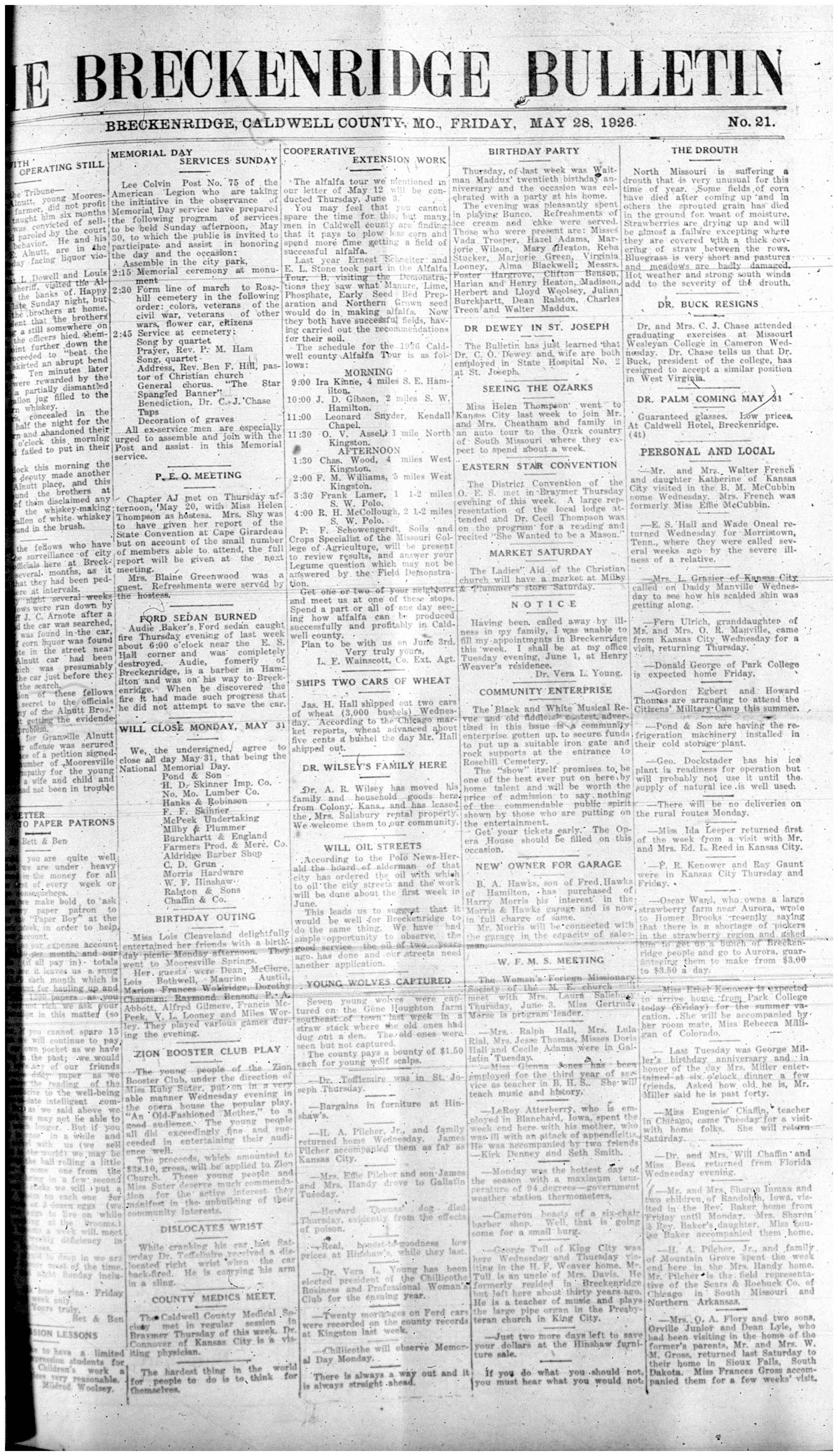 [Breckenridge Bulletin]