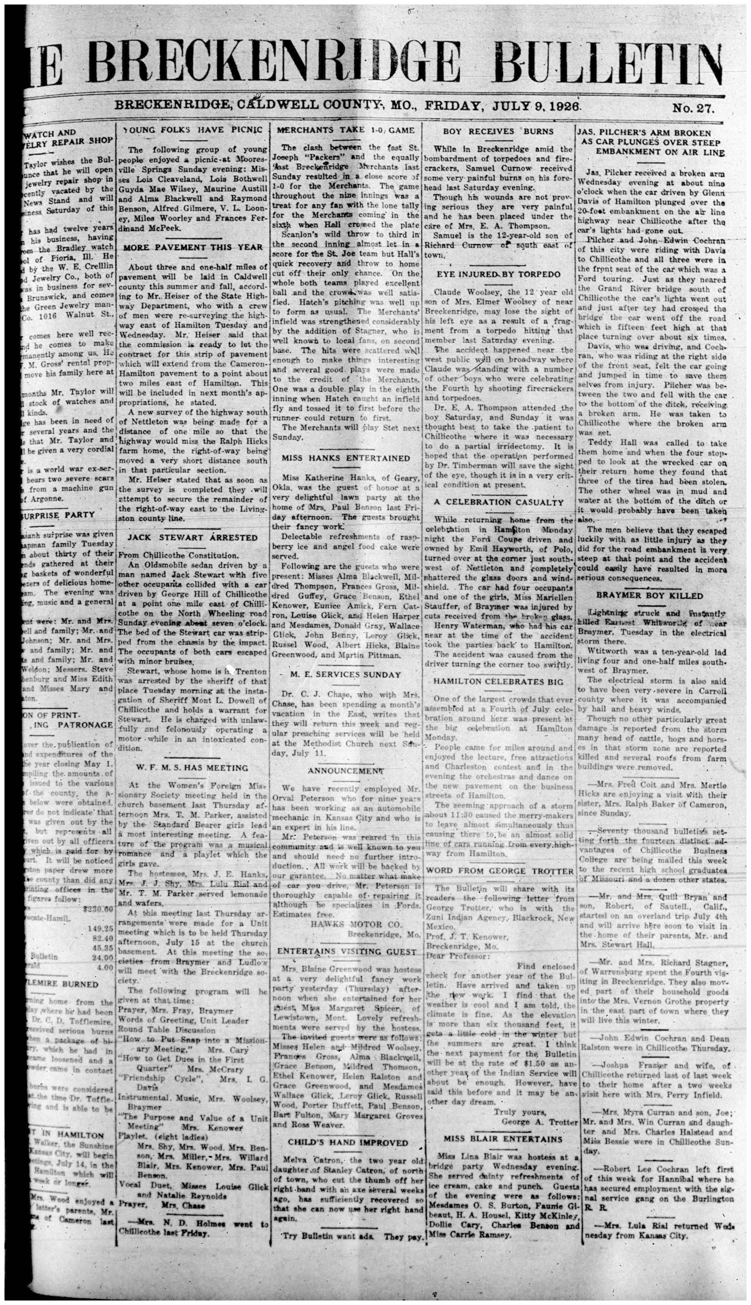 [Breckenridge Bulletin]