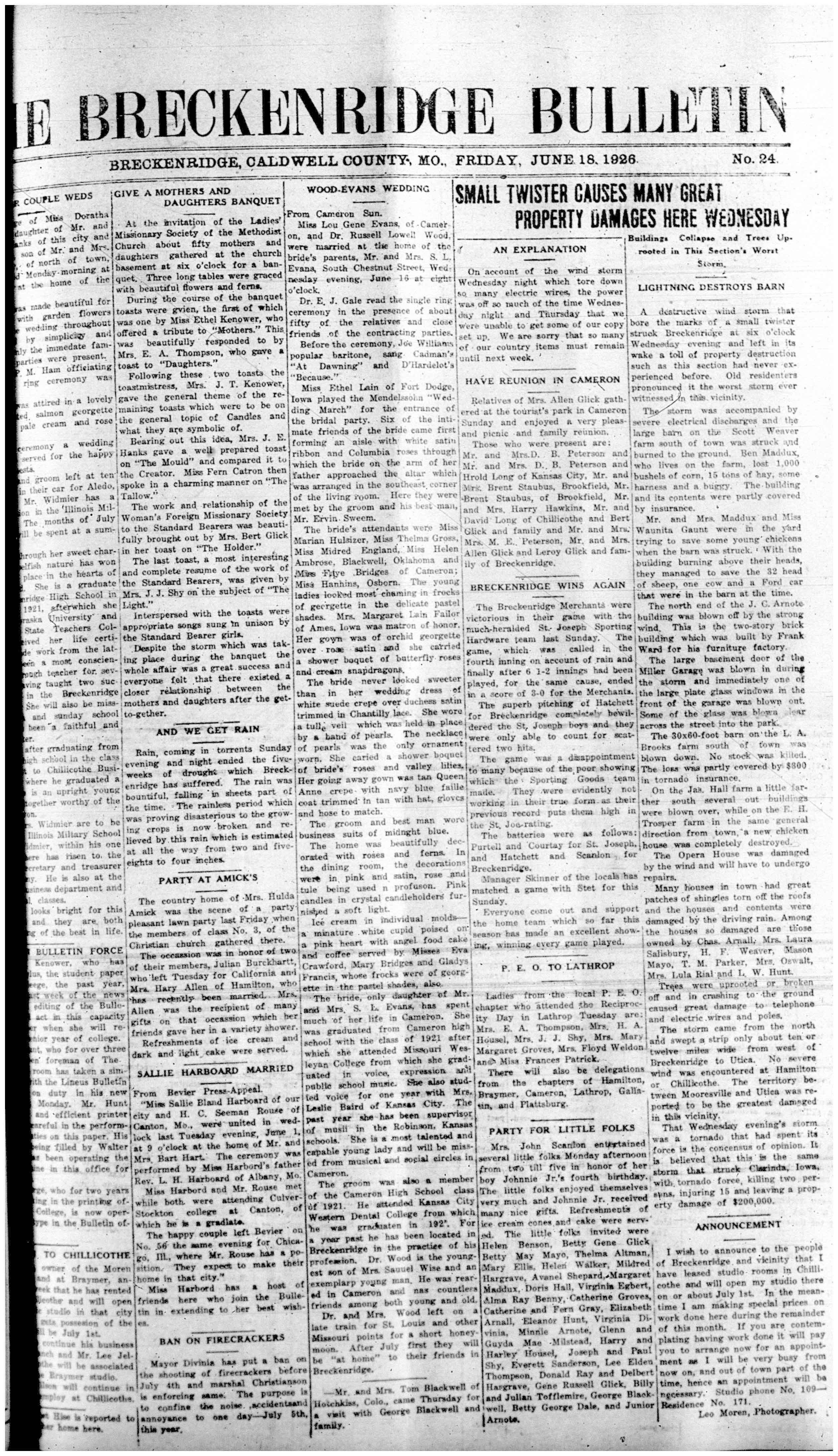 [Breckenridge Bulletin]