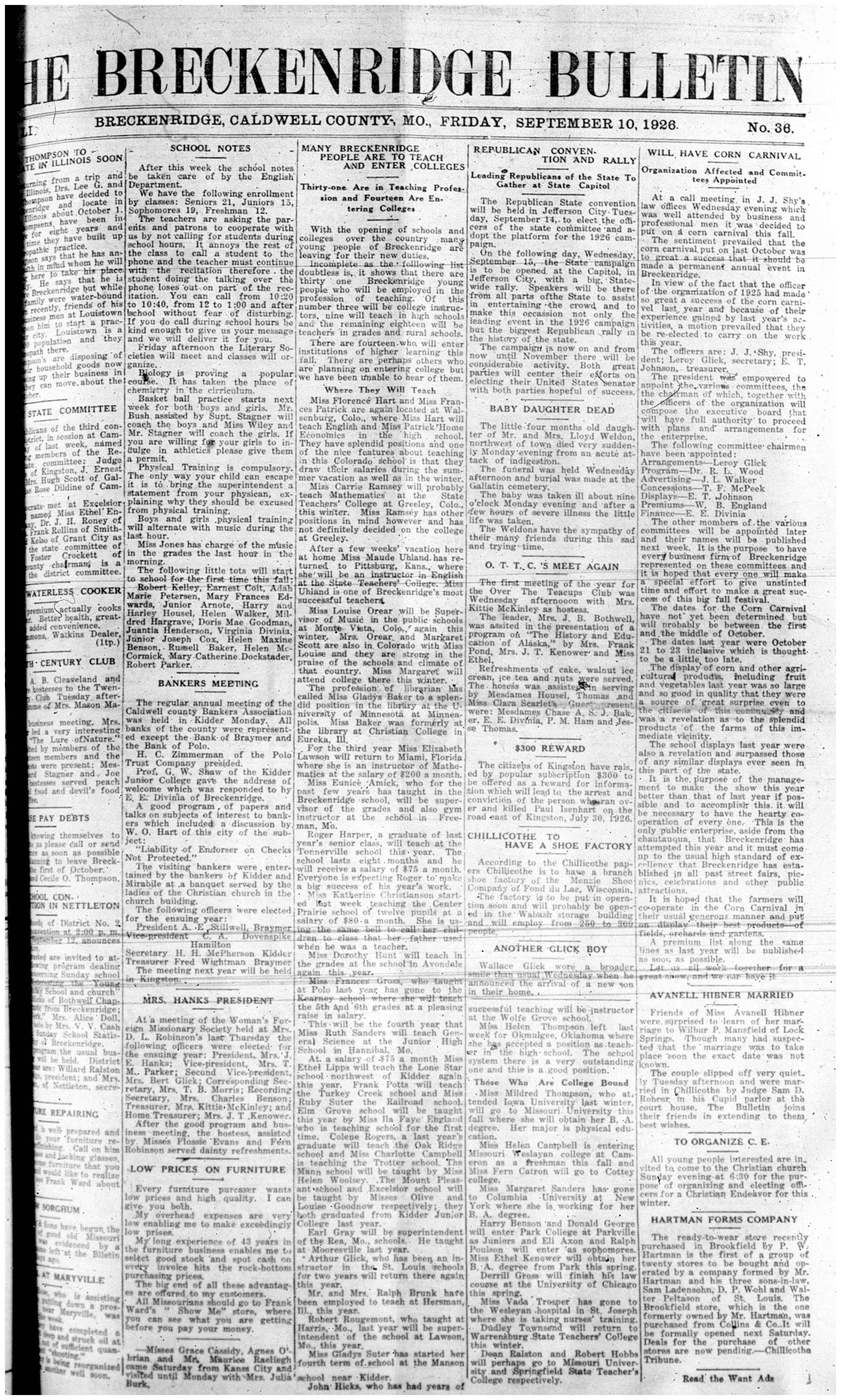 [Breckenridge Bulletin]