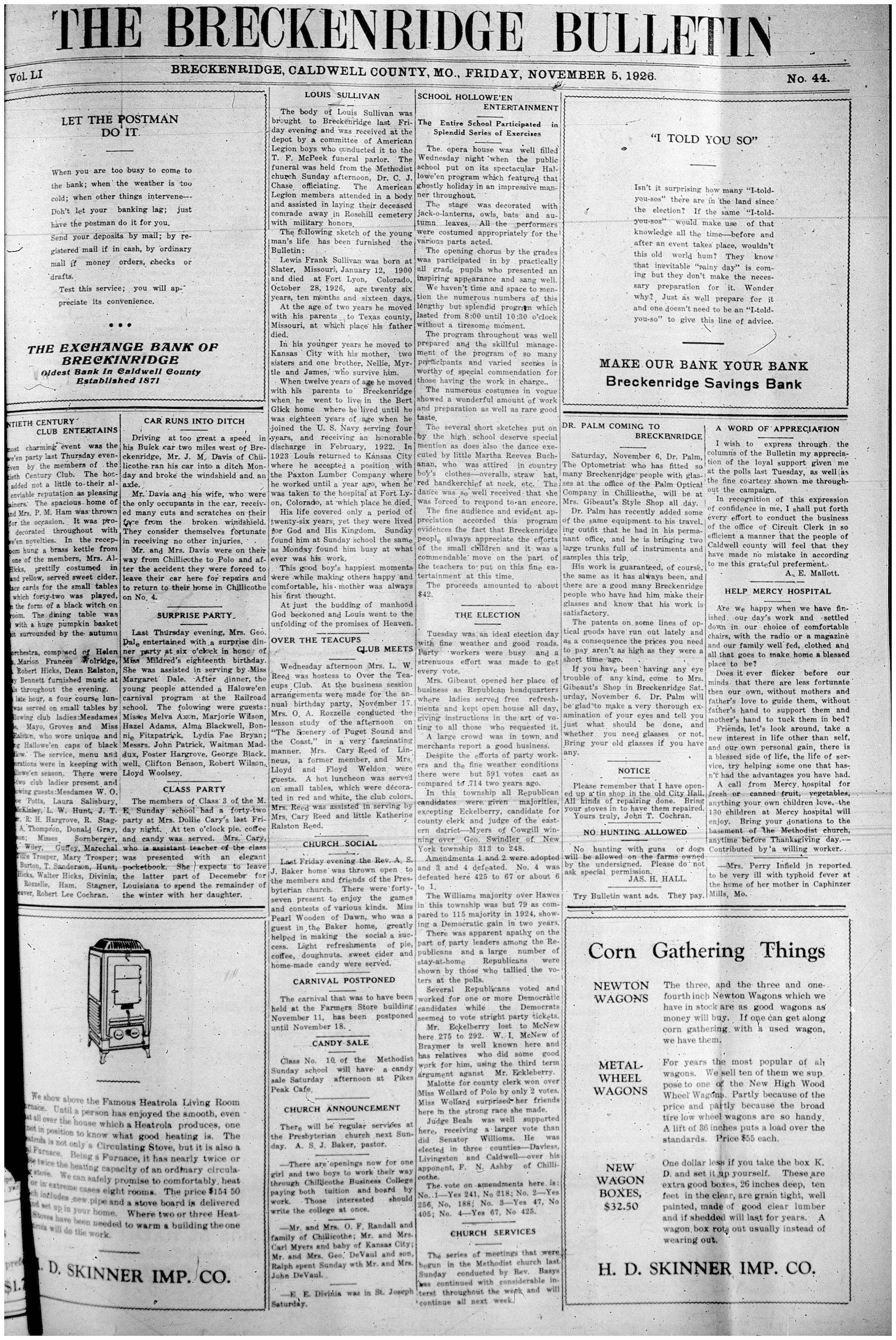 [Breckenridge Bulletin]