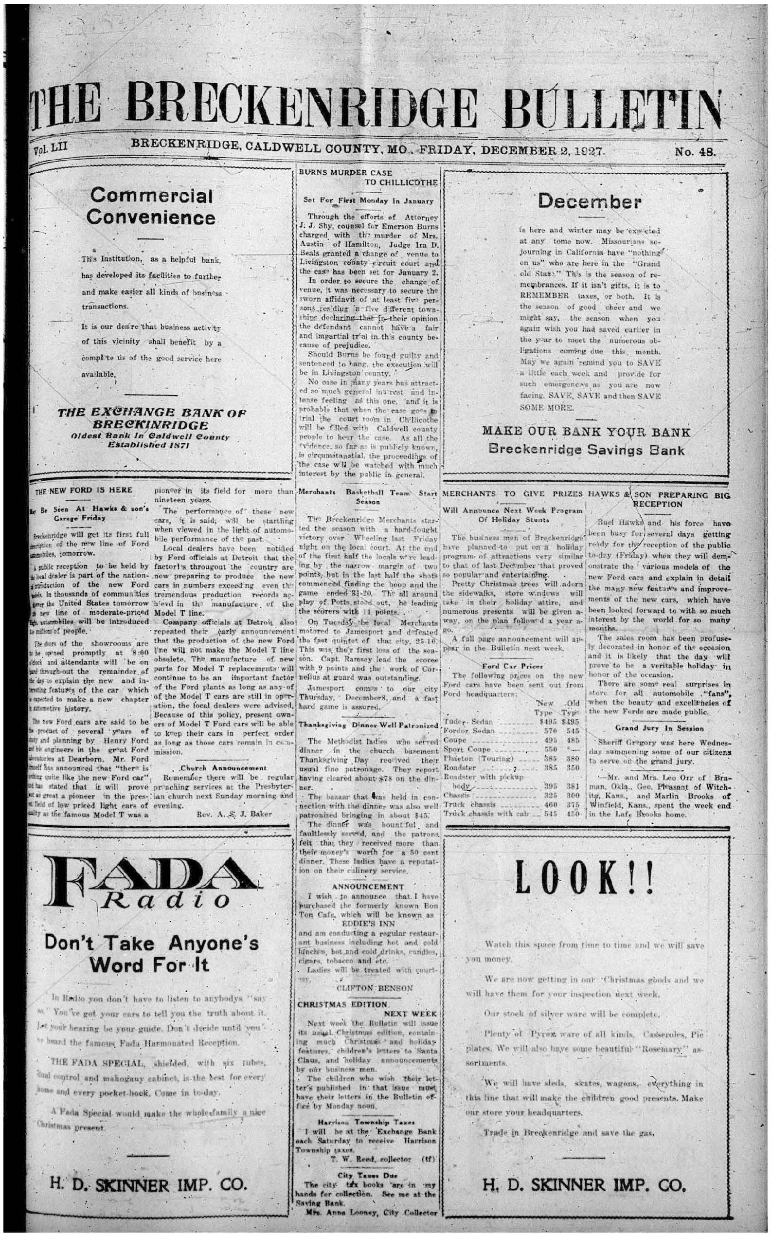 [Breckenridge Bulletin]