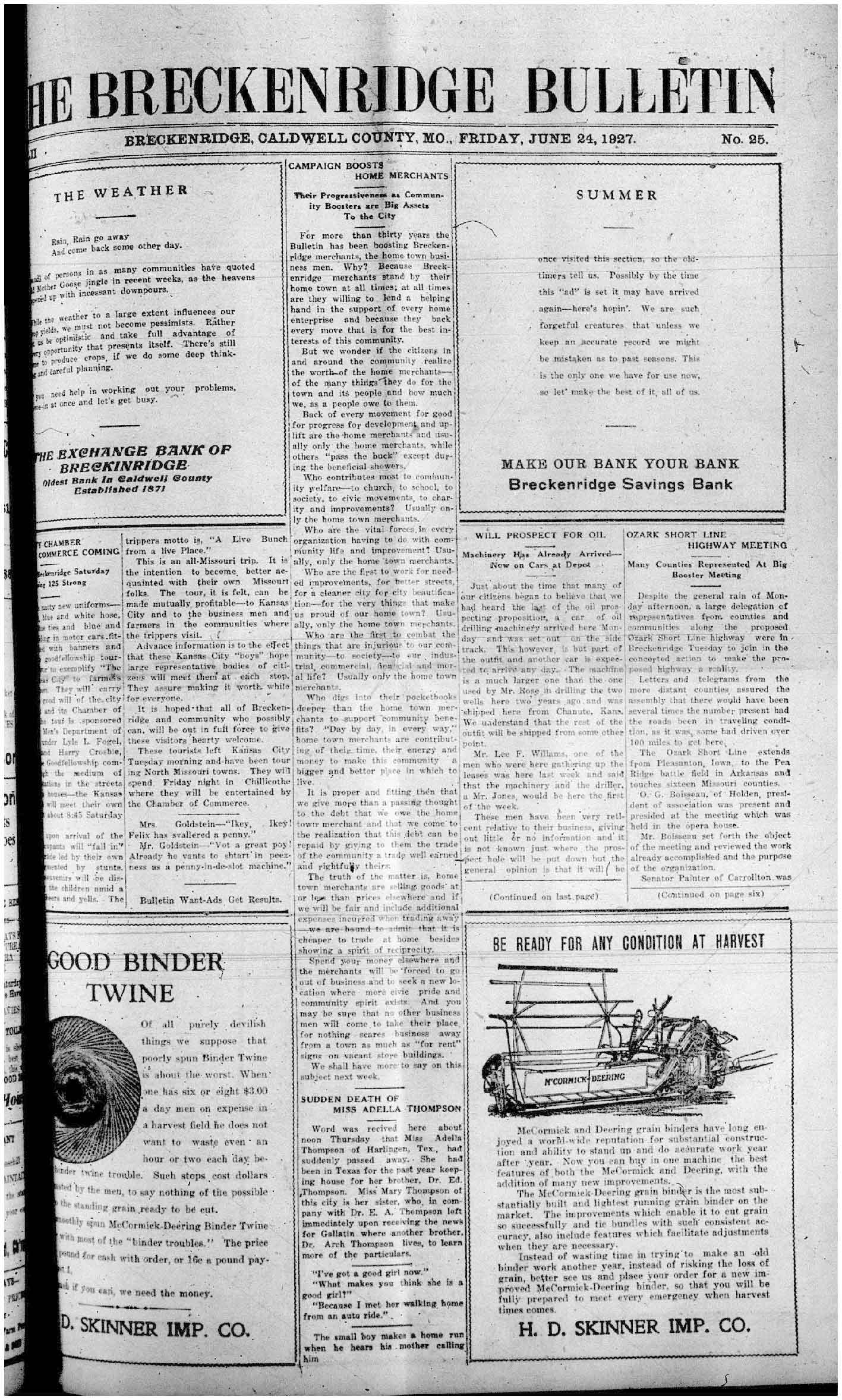 [Breckenridge Bulletin]