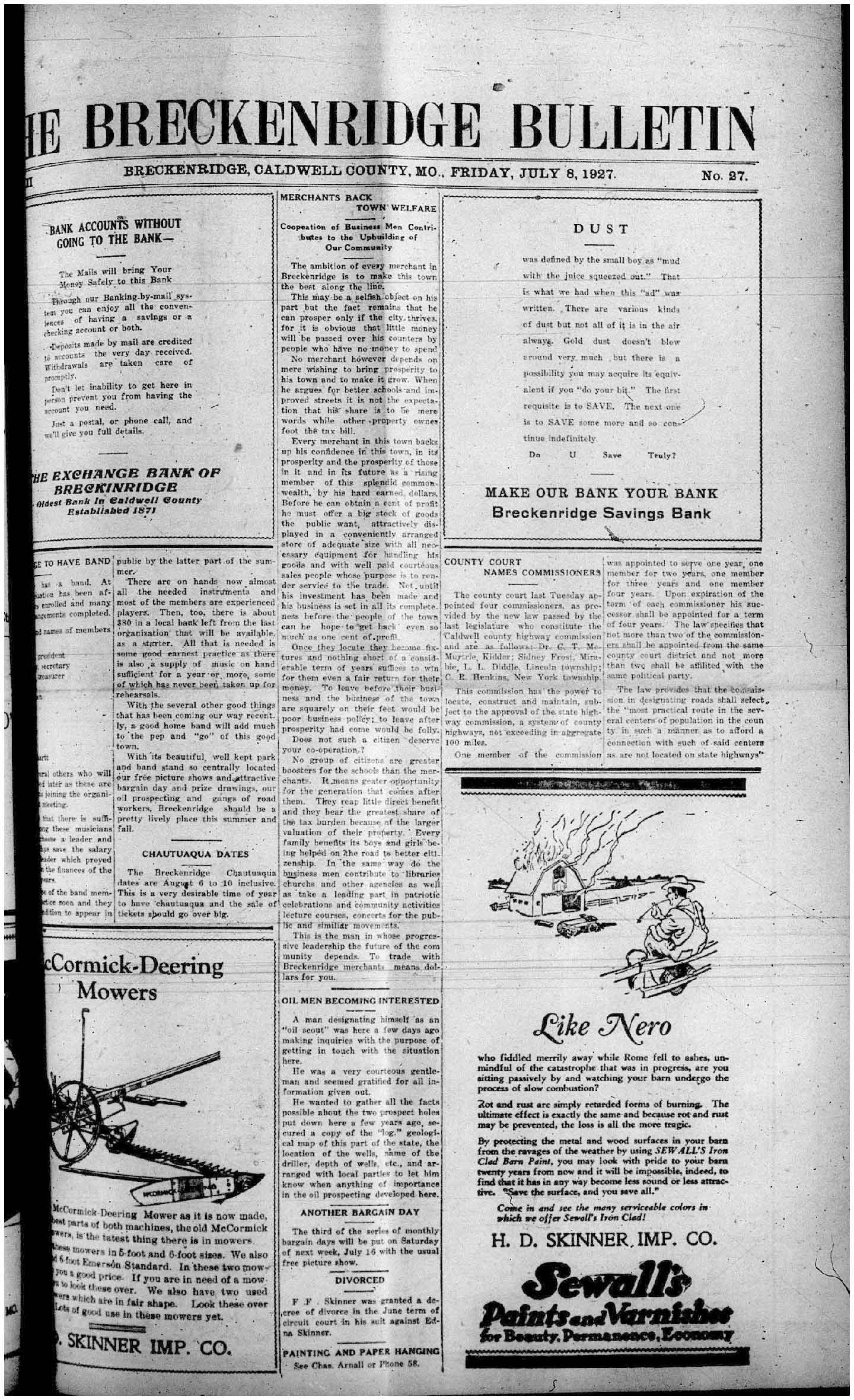 [Breckenridge Bulletin]