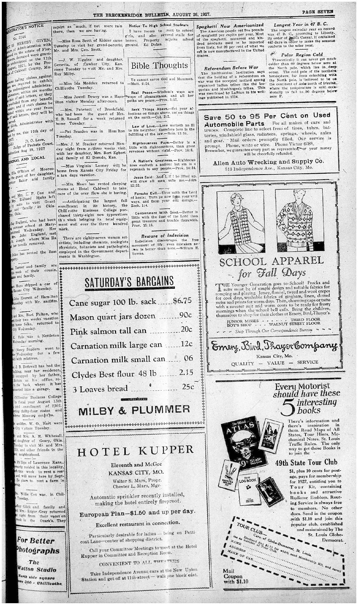 [Breckenridge Bulletin]