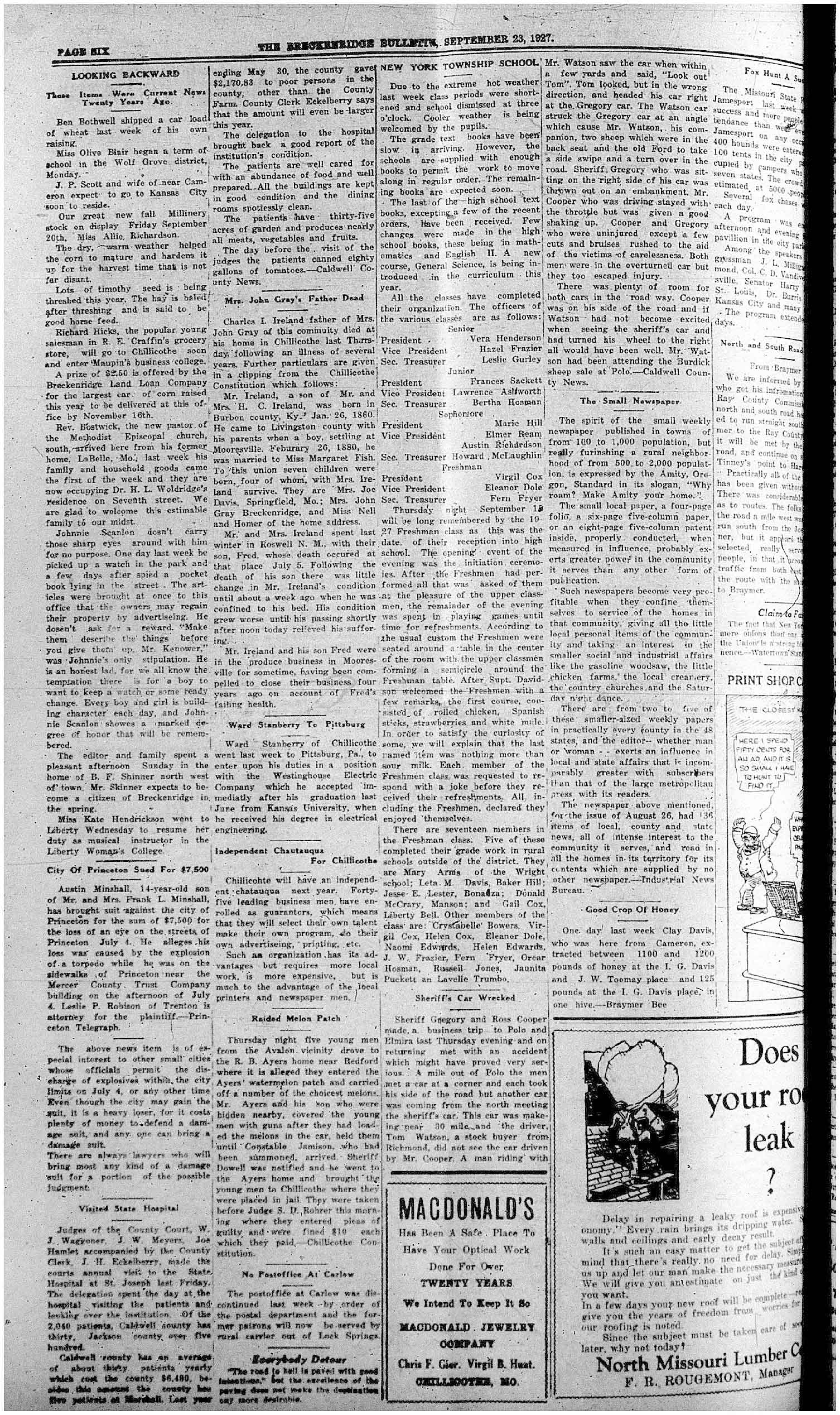 [Breckenridge Bulletin]