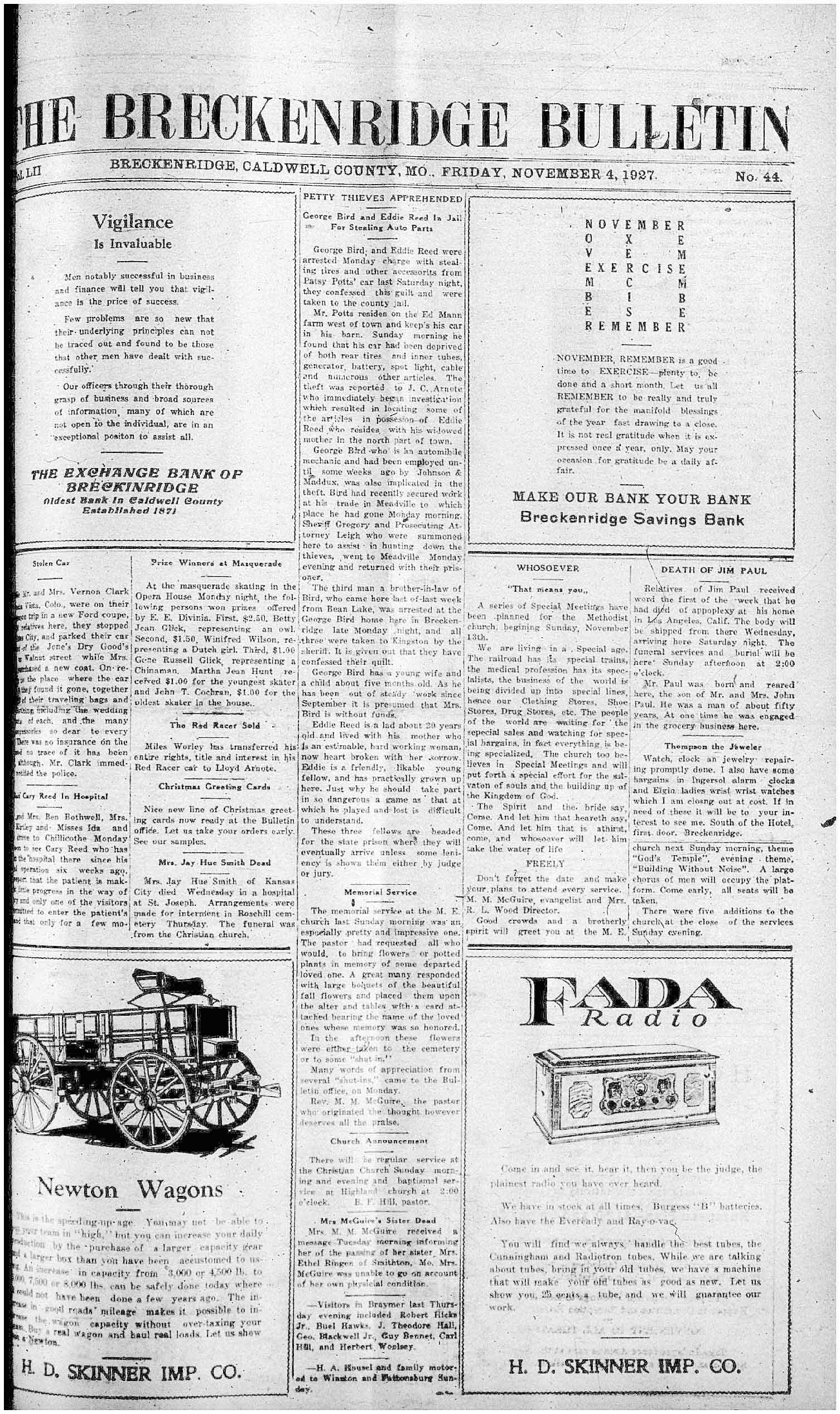 [Breckenridge Bulletin]