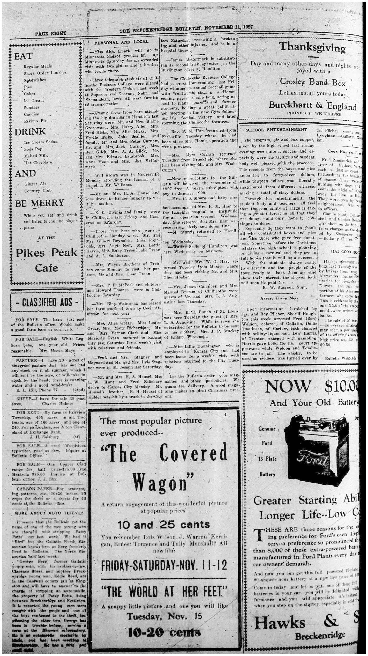 [Breckenridge Bulletin]