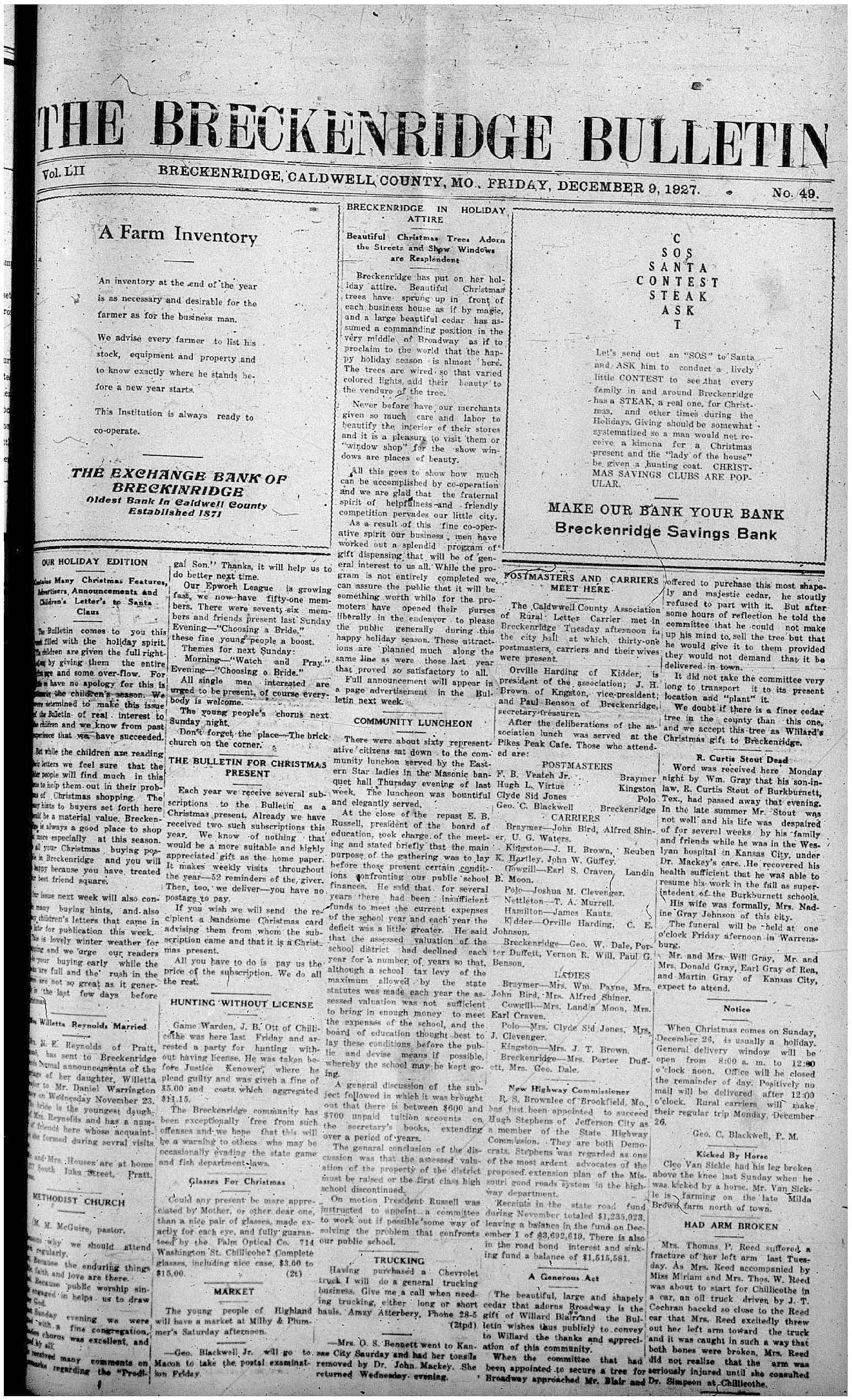 [Breckenridge Bulletin]