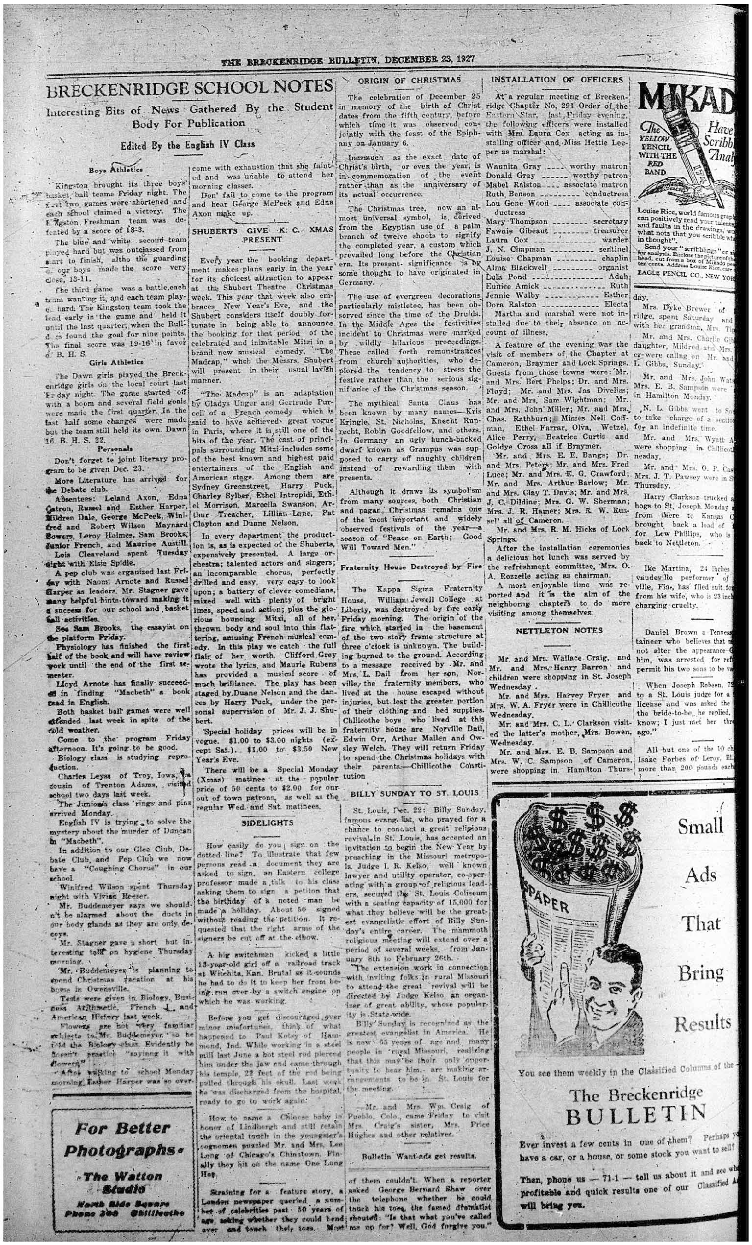 [Breckenridge Bulletin]