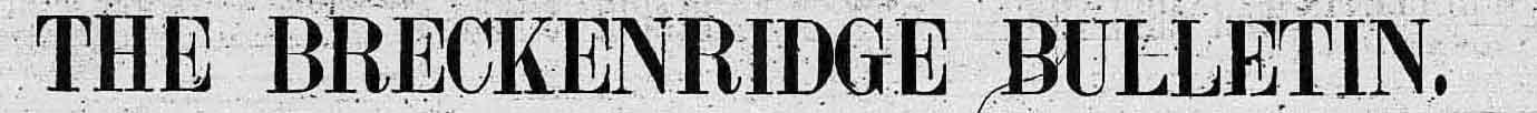 [Breckenridge Bulletin]