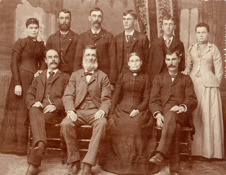 [John and Grace Hicks family]