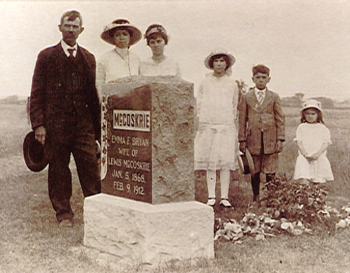 [Lewis McCoskrie and children]