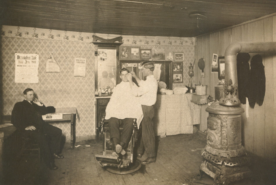 [Moore Hotel Barber Shop, Lock Springs]