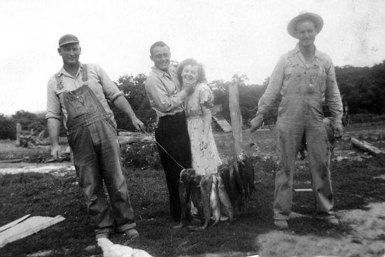 [Jack, Vic, Ann Cosner, Oscar Mann]