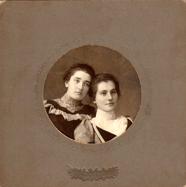 [Anna Robinson and Nell Skinner]