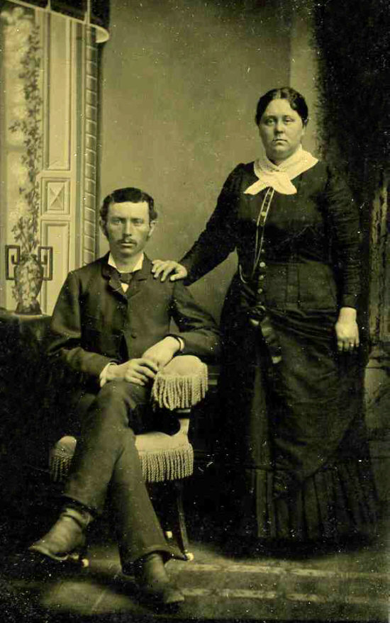 [Clayton Smith and wife Ellen]