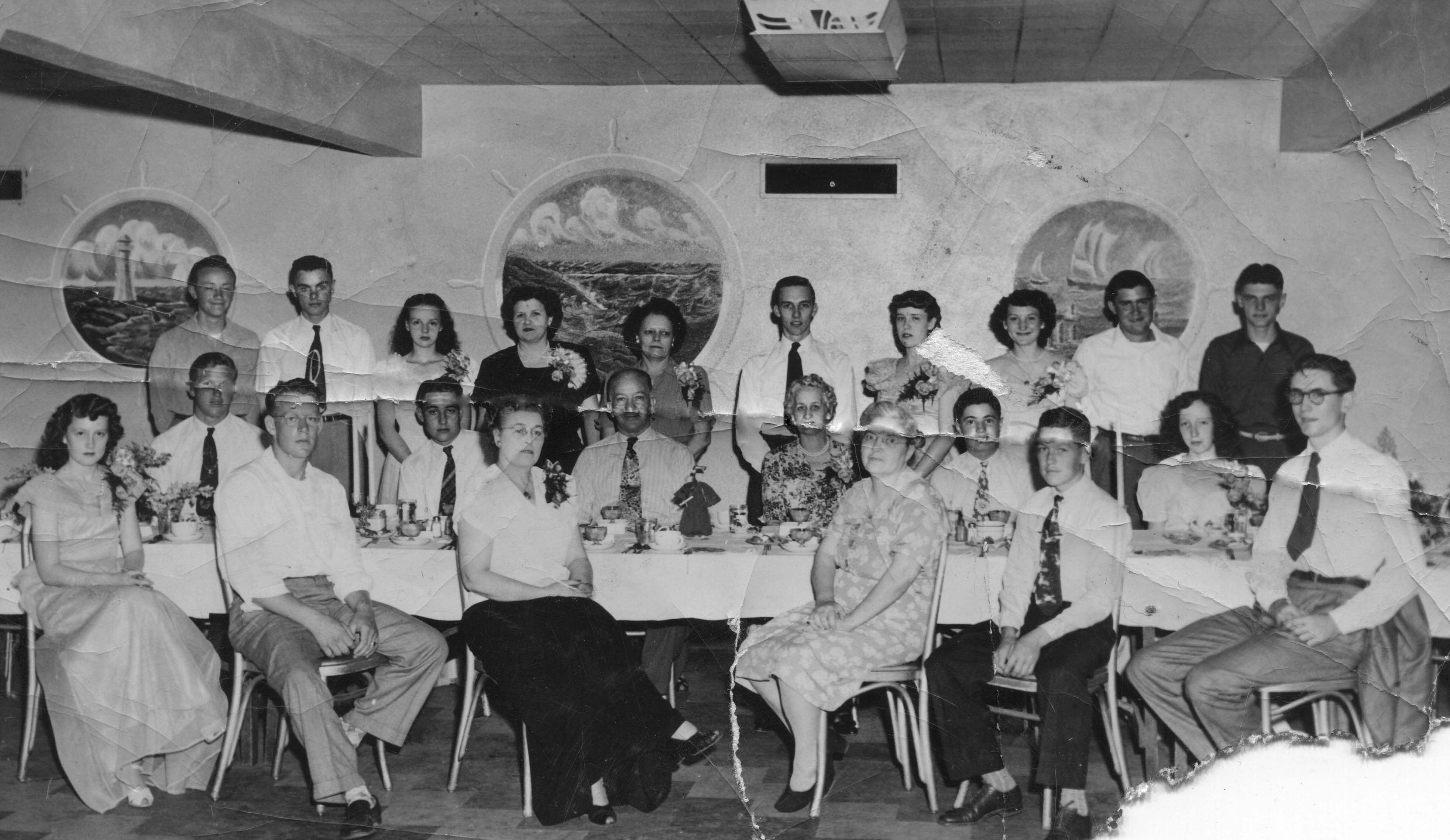 [Mooresville High classes in 1949]